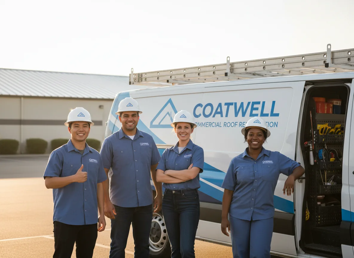 Commercial roof coating company in Hopwood, PA